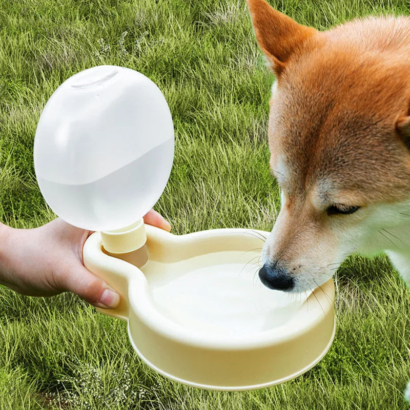 500ml Portable Cat Dog Water Bottle Sealed Travel Puppy Cats Fold Drinking Bowl Outdoor Pet Water Dispenser Feeder Pet Supplies